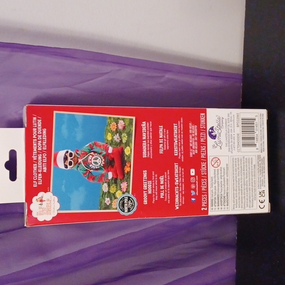 New Elf On The Shelf Claus Couture Groovy Greetings Hoodie - Picture 2 of 2